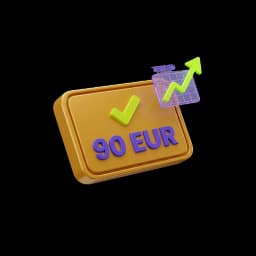 Étiquette de prix avec tarif fixe