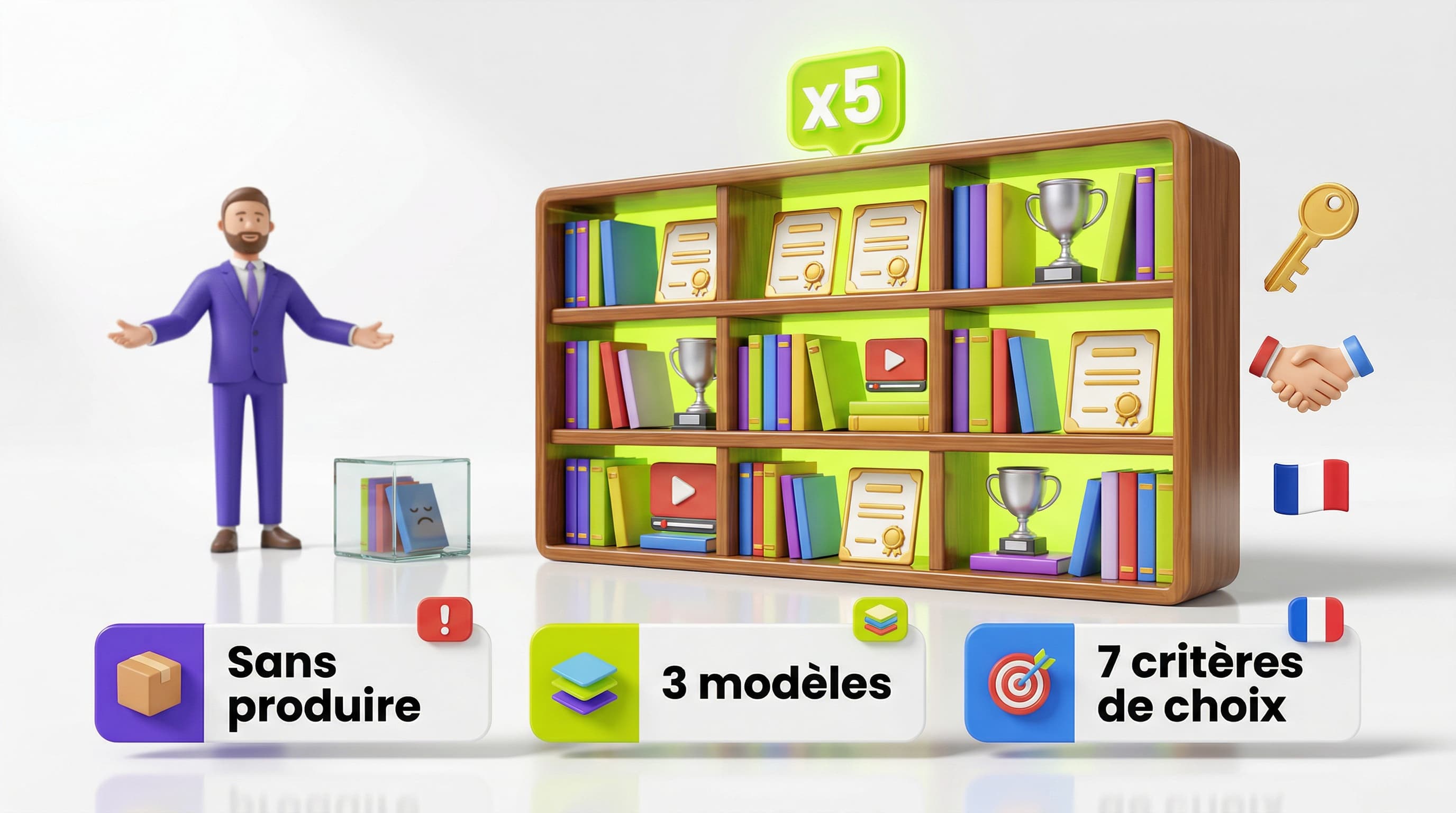 Élargir son catalogue de formation sans produire de contenu