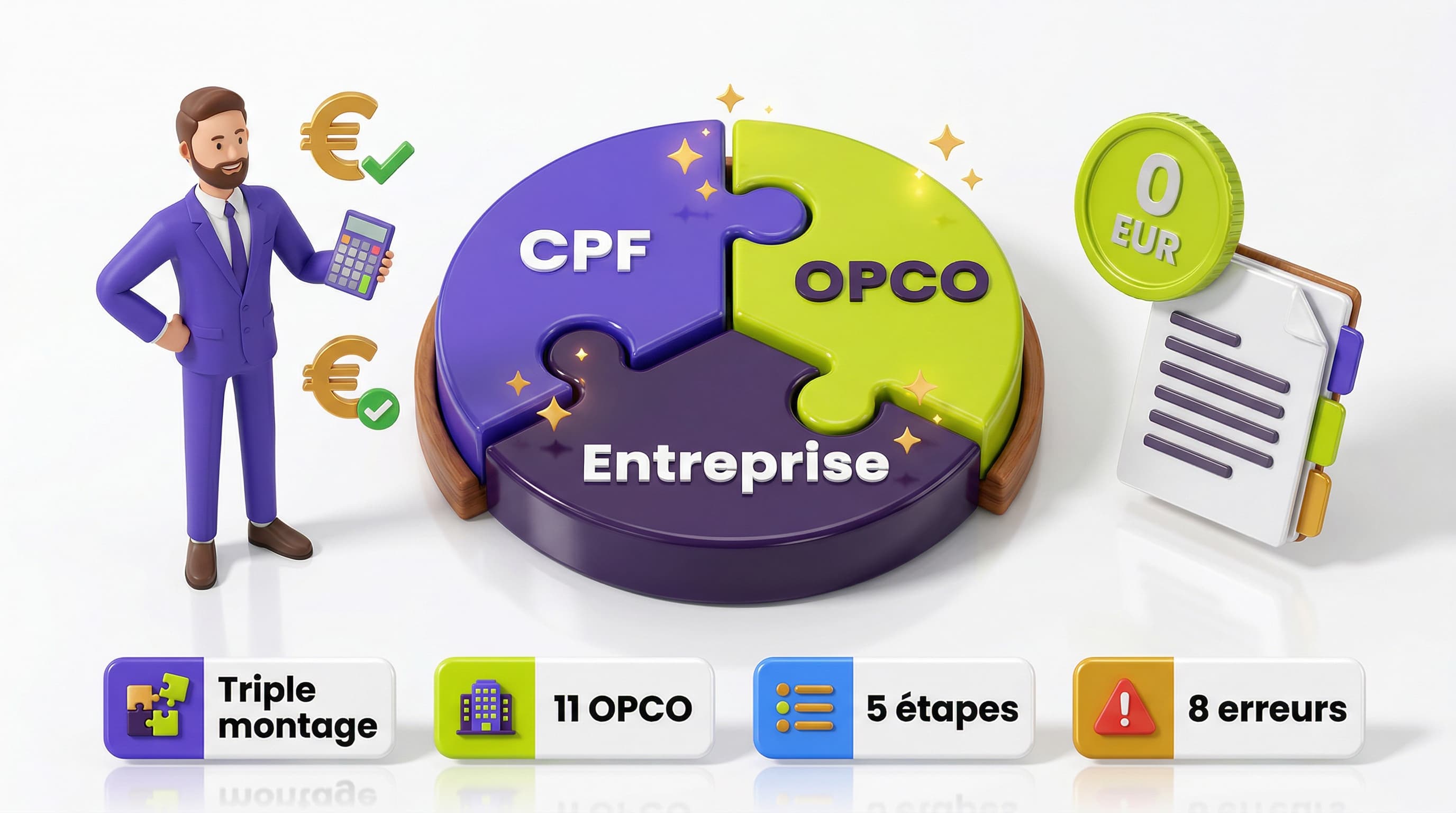 CPF + OPCO + Entreprise : le montage financier gagnant
