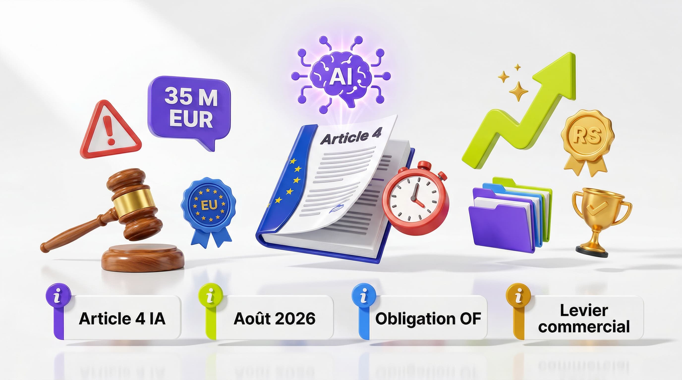 IA Act article 4 : ce que ça impose à votre OF et à vos clients