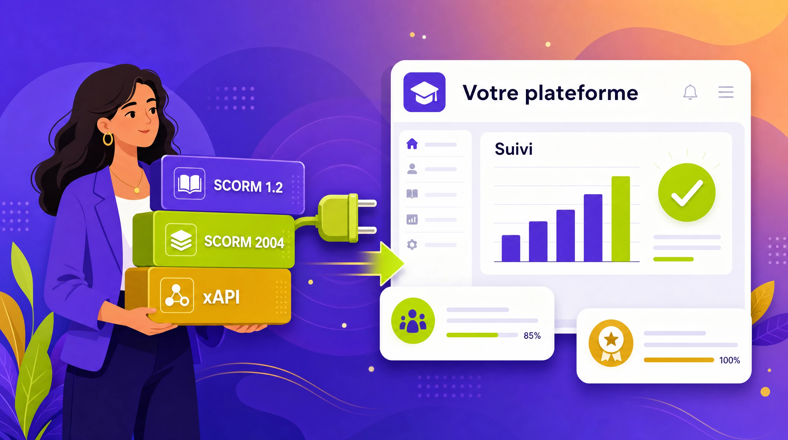 Intégrer une formation dans votre LMS : SCORM et xAPI