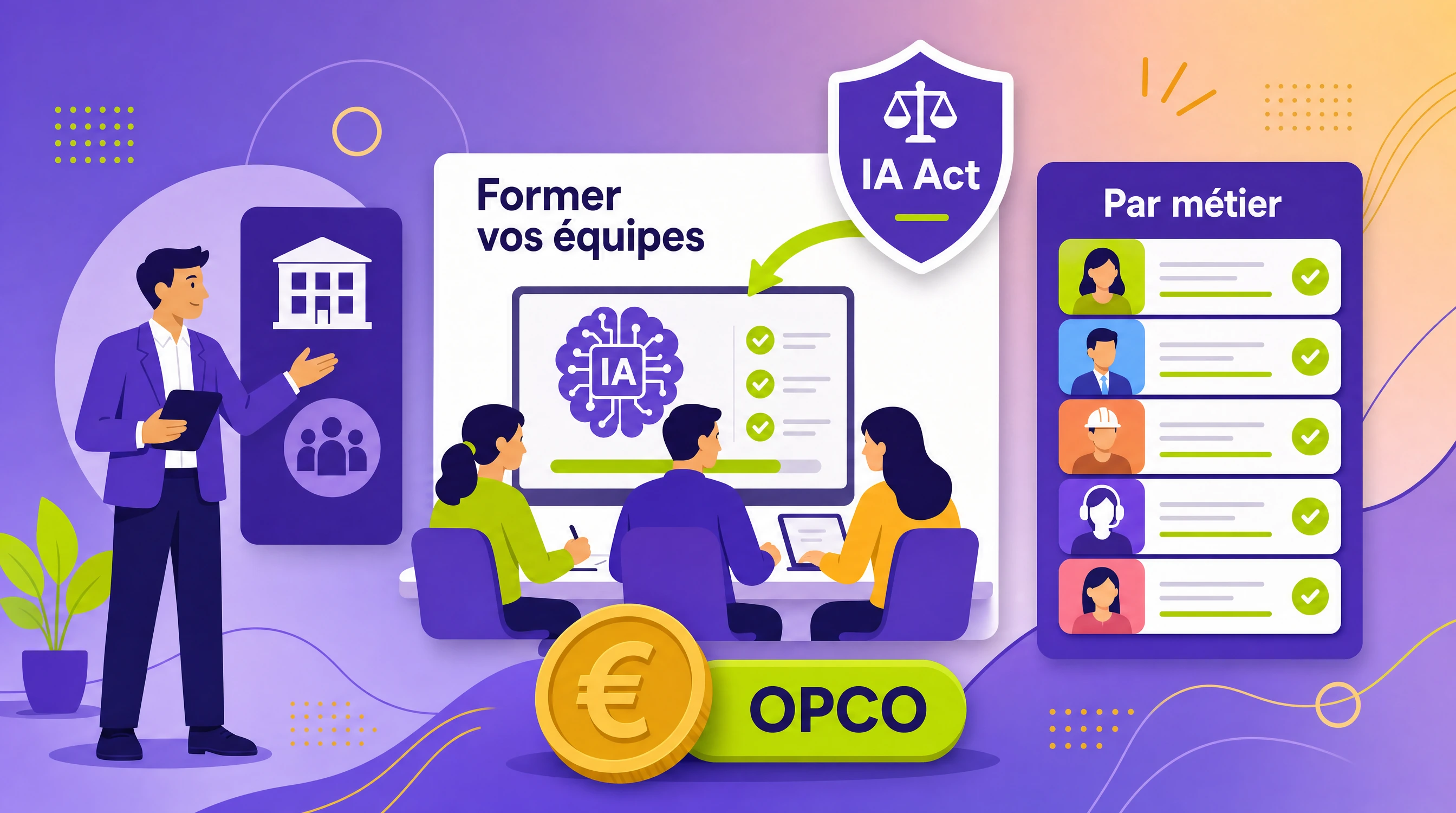 Former ses salariés à l'IA : ce que l'AI Act impose aux entreprises
