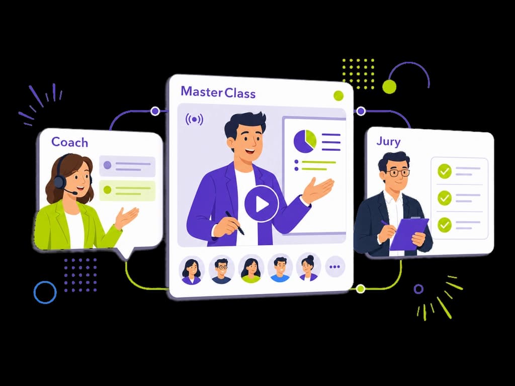 Espaces de collaboration des formateurs, coachs et jurys sur la plateforme SoluSkills